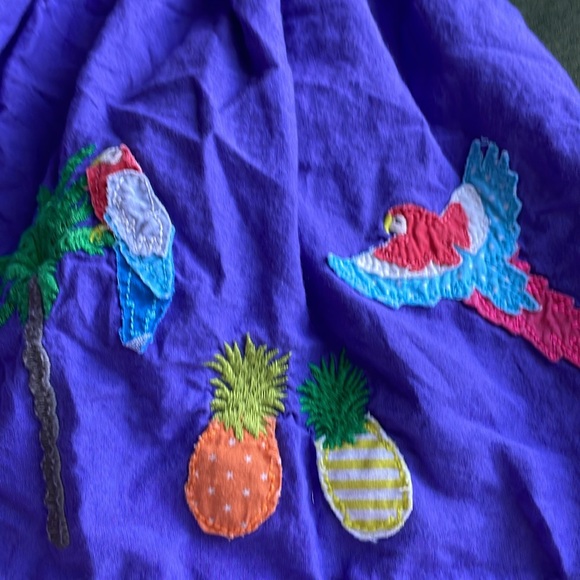 Mini Boden Bird/Parrot Applique Fun/Novelty Skirt 3-4 - Picture 5 of 9